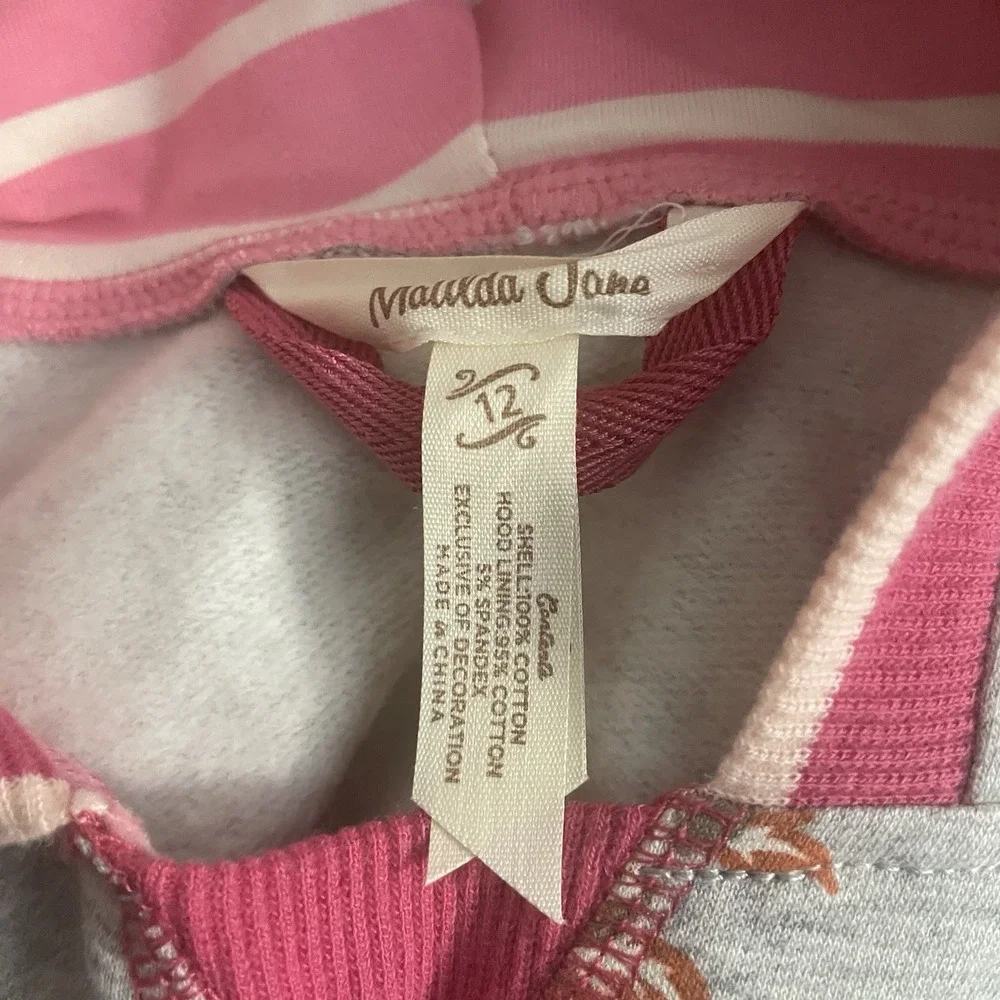 MATILDA JANE Girls Sz 12 Moments With You‎ Lazy Sunday Morning Dress Roses Hood